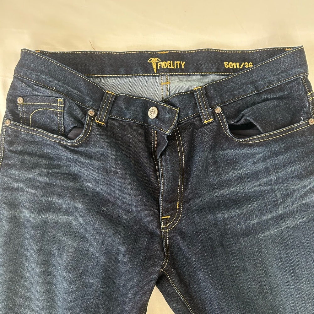 Fidelity Dark Blue Jeans